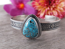 Load image into Gallery viewer, Persian Turquoise w/ Pyrite Cuff Bracelet