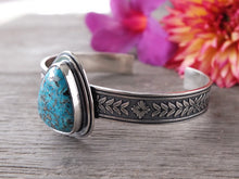 Load image into Gallery viewer, Persian Turquoise w/ Pyrite Cuff Bracelet
