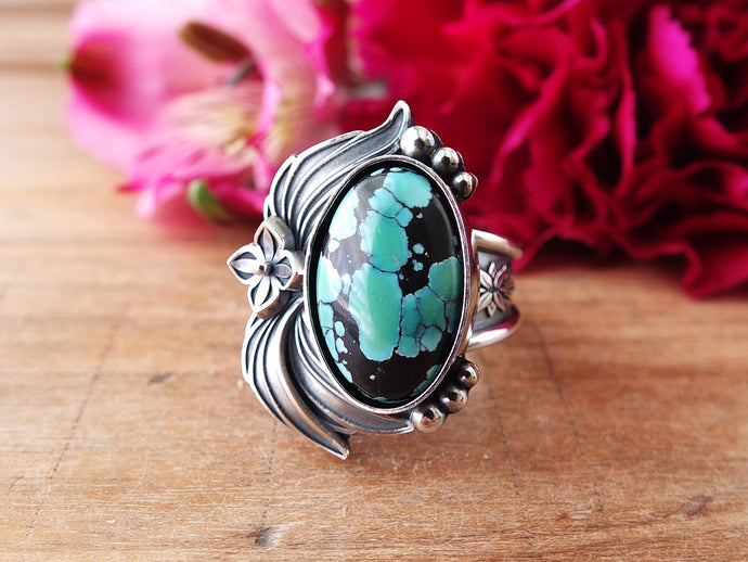 Hubei Turquoise Ring or Pendant (Choose Your Size)