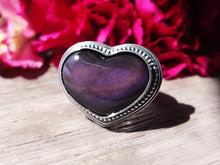 Load image into Gallery viewer, Rainbow Obsidian Ring or Pendant (Choose Your Size)