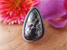 Load image into Gallery viewer, Dark Moon Stone Ring or Pendant (Choose Your Size)