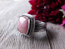 Load image into Gallery viewer, Sunrise Rhodonite Ring or Pendant (Choose Your Size)