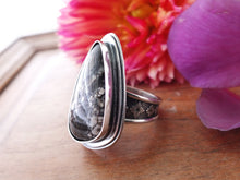 Load image into Gallery viewer, Dark Moon Stone Ring or Pendant (Choose Your Size)