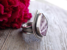 Load image into Gallery viewer, Amethyst Lace Agate Ring or Pendant (Choose Your Size)