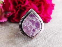 Load image into Gallery viewer, Amethyst Lace Agate Ring or Pendant (Choose Your Size)
