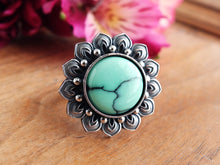 Load image into Gallery viewer, Emerald Rose Variscite Ring or Pendant (Choose Your Size)
