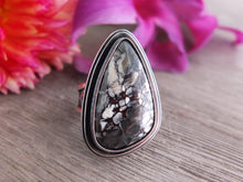 Load image into Gallery viewer, Dark Moon Stone Ring or Pendant (Choose Your Size)