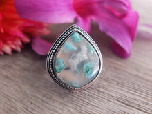 Load image into Gallery viewer, Confetti Chrysocolla Ring or Pendant (Choose Your Size)