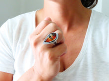 Load image into Gallery viewer, Montana Agate Ring or Pendant (Choose Your Size)