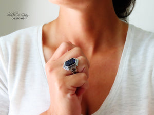 Iolite Ring or Pendant (Choose Your Size)