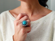 Load image into Gallery viewer, Hubei Turquoise Ring or Pendant (Choose Your Size)