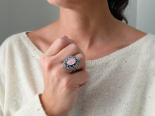 Load image into Gallery viewer, Morganite Ring or Pendant (Choose Your Size)