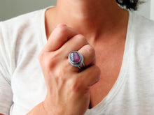 Load image into Gallery viewer, Bi-Color Tourmaline Ring or Pendant (Choose Your Size)