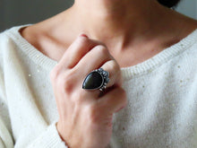 Load image into Gallery viewer, Rainbow Obsidian Ring or Pendant (Choose Your Size)