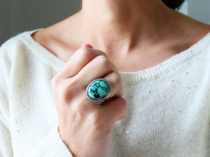 Emerald Rose Variscite Ring or Pendant (Choose Your Size)