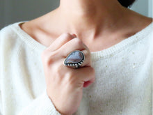 Load image into Gallery viewer, Agua Nueva Agate Ring or Pendant (Choose Your Size)