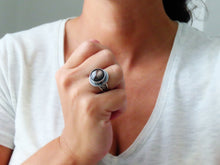 Load image into Gallery viewer, Chocolate Sapphire Ring or Pendant (Choose Your Size)