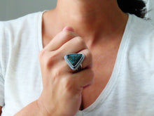 Load image into Gallery viewer, Hubei Turquoise Ring or Pendant (Choose Your Size)