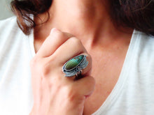 Load image into Gallery viewer, Hubei Turquoise Ring or Pendant (Choose Your Size)
