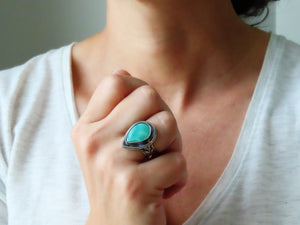 Chrysoprase Ring or Pendant (Choose Your Size) (Copy)