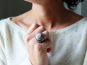 Windy Mountain Jasper Ring or Pendant (Choose Your Size)