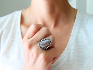 Agua Nueva Agate Ring or Pendant (Choose Your Size)