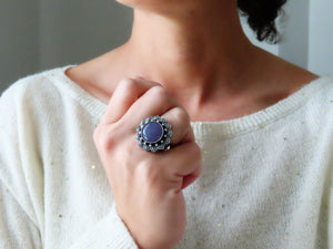 Lepidolite Ring or Pendant (Choose Your Size)