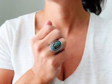 Load image into Gallery viewer, Hubei Turquoise Ring or Pendant (Choose Your Size)
