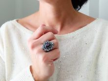 Load image into Gallery viewer, Purple Star Sapphire Ring or Pendant (Choose Your Size)