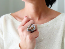 Load image into Gallery viewer, Laguna Agate Ring or Pendant (Choose Your Size)