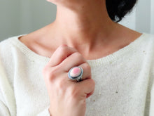 Load image into Gallery viewer, Pink Conch Shell Ring or Pendant (Choose Your Size)