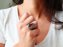 Load image into Gallery viewer, Garnet Ring or Pendant (Choose Your Size)