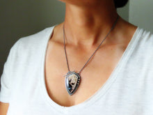 Load image into Gallery viewer, Petrified Indonesian Palm Root Pendant