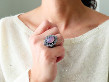Load image into Gallery viewer, Lavender Chalcedony Ring or Pendant (Choose Your Size)
