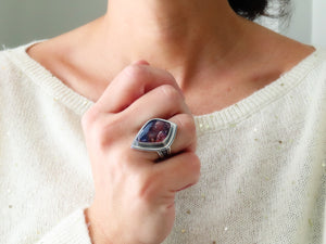 Tiffany Stone Ring or Pendant (Choose Your Size)