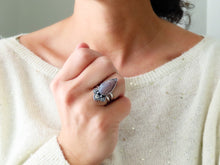 Load image into Gallery viewer, Agua Nueva Agate Ring or Pendant (Choose Your Size)