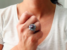 Load image into Gallery viewer, Star Ruby Ring or Pendant (Choose Your Size)