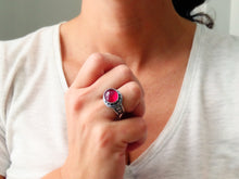 Load image into Gallery viewer, Ruby Ring or Pendant (Choose Your Size)