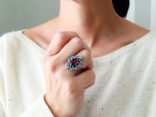 Load image into Gallery viewer, Garnet Ring or Pendant (Choose Your Size)