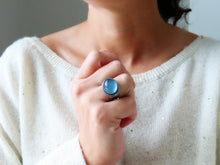 Load image into Gallery viewer, Aquamarine Ring or Pendant (Choose Your Size)