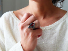 Load image into Gallery viewer, Garnet Ring or Pendant (Choose Your Size)