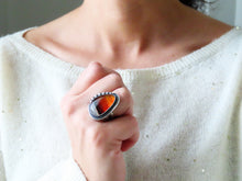 Load image into Gallery viewer, Montana Agate Ring or Pendant (Choose Your Size)