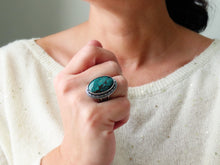 Load image into Gallery viewer, Hubei Turquoise Ring or Pendant (Choose Your Size)