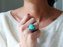 Load image into Gallery viewer, Chrysoprase Heart Ring or Pendant (Choose Your Size)