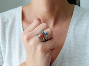 Sunstone Ring or Pendant (Choose Your Size)
