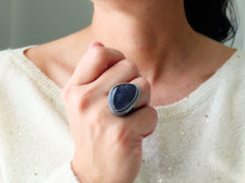 Load image into Gallery viewer, Sunstone Iolite Ring or Pendant (Choose Your Size)
