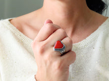 Load image into Gallery viewer, Rosarita Heart Ring or Pendant (Choose Your Size)