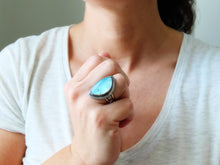 Load image into Gallery viewer, Peruvian Opal Ring or Pendant (Choose Your Size)