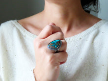Load image into Gallery viewer, Hubei Turquoise Ring or Pendant (Choose Your Size)