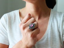 Load image into Gallery viewer, Pink Tourmaline Ring or Pendant (Choose Your Size)